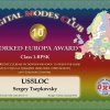 WORKED EUROPA AWARD 1 Class bpsk